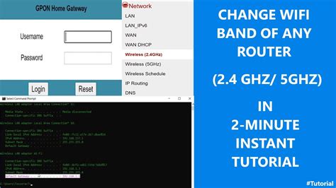 how to change wifi 2.4ghz